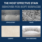 Oxy Pet Carpet Cleaner Spray | Pet Stain Remover for Pet Urine, Cat Pee, Dog Poop | Deep Spot Treating Action on Carpeting, Upholstery, Laundry, Pet Beds & More (128 Fl Oz)