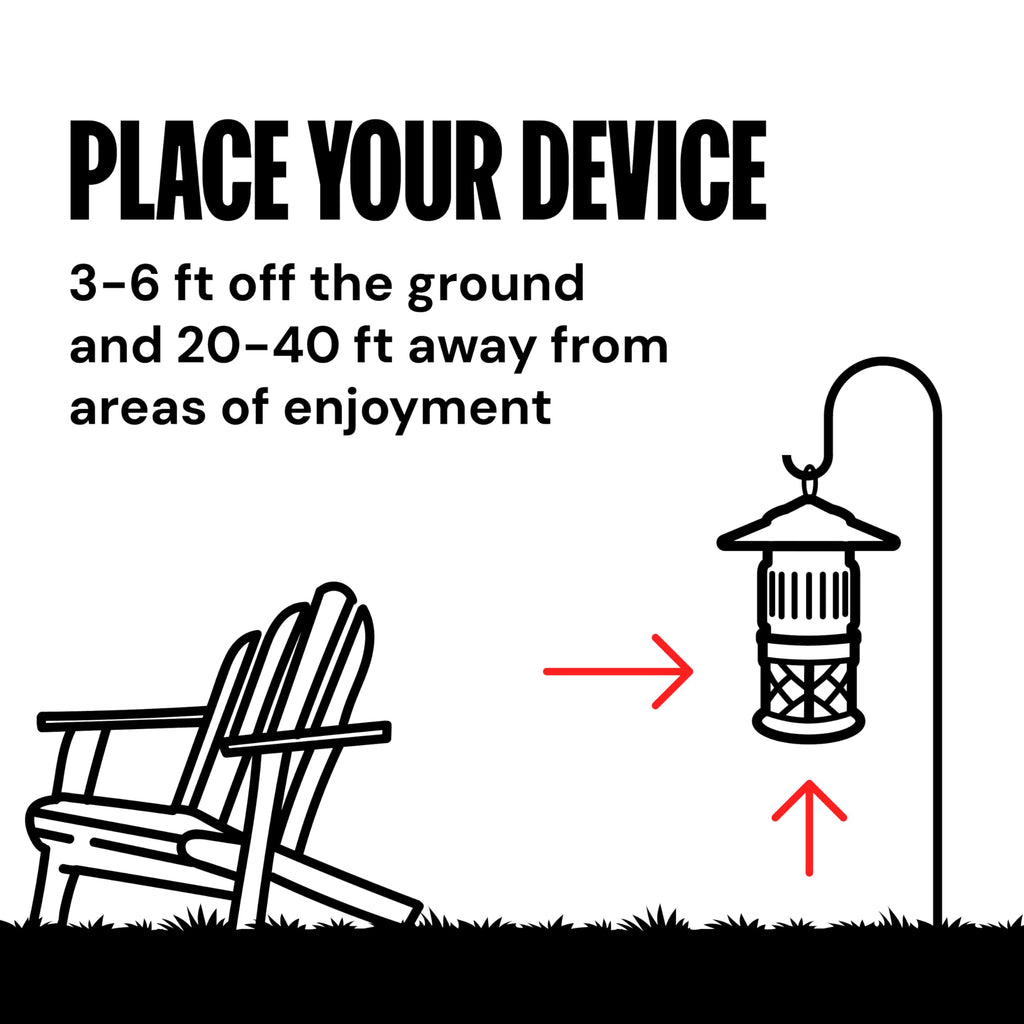 DynaTrap DT1050-AZSR 1/2 Acre Mosquito, Beetle & Flying Insect Trap, Mosquito Traps for Flies, Wasps, Gnats, Beetles & Flying Insects, Bug Zapper Alternative, Black