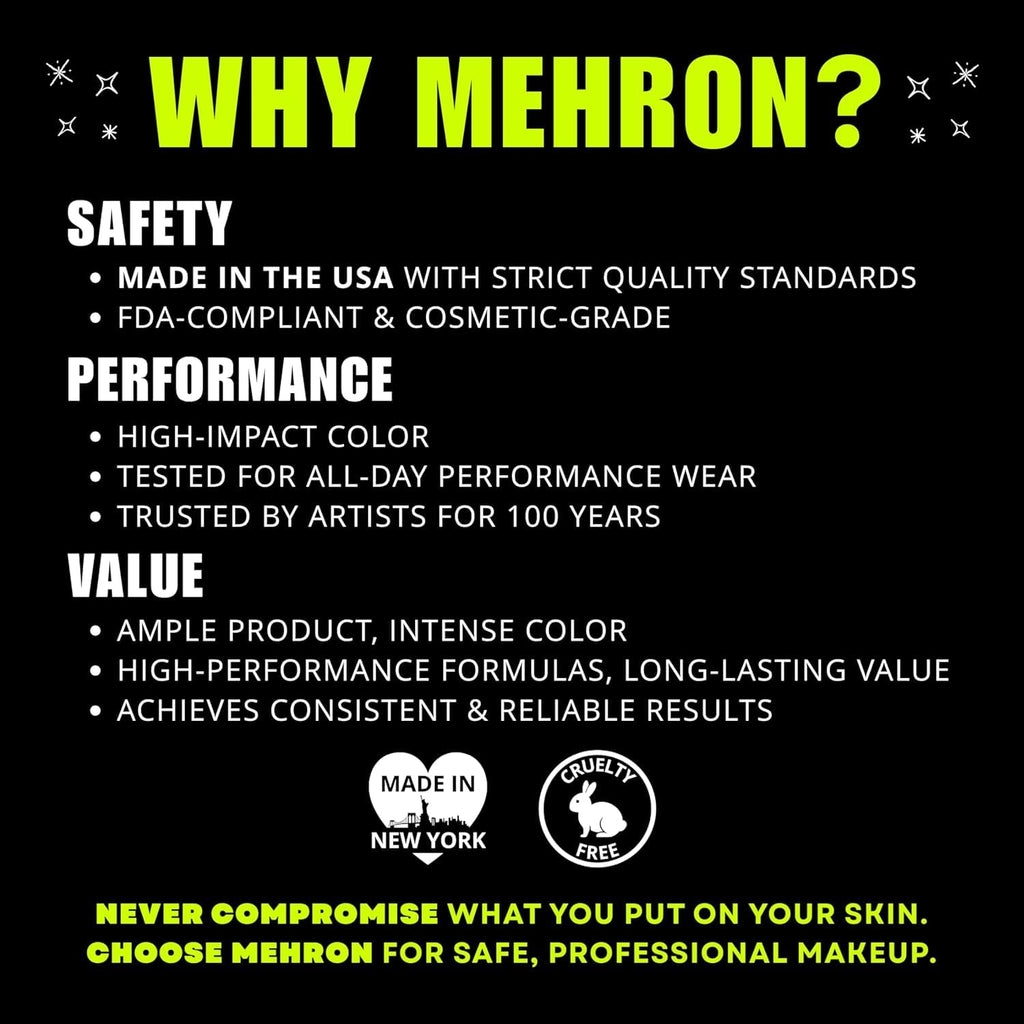 Mehron Makeup Clown White - 7 oz, Full Coverage Cream Face & Body Paint