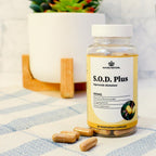 Nature Restore S.O.D. Superoxide Dismutase Supplement, 4,000 IU SOD-Like Activity, Vegan, 90 Capsules, Non-GMO, Gluten Free