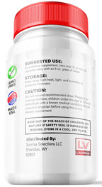 LIVORKA 5 Pack - Carbofix Pills, 60 Pills Pero Bottle for 30 Days