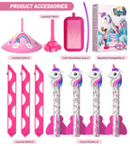 beefunni Unicorn Rocket Launcher for Kids,4 Unicorns Outdoor Toys for Girls