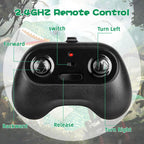 Jovow 2.4GHZ Remote Control Inflatable Dinosaur Toy for Kids,Electric Toy Dinosaur with 360°Rotation,Forward & Backward,Rechargeable Walking Dinosaur Toy for Boys Kids Age 6-8 8-12 Birthday Gifts