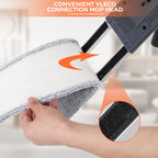 Large Dust Mop Wet Mop with 36 inch Mop Cloth for Commercial Industrial Use