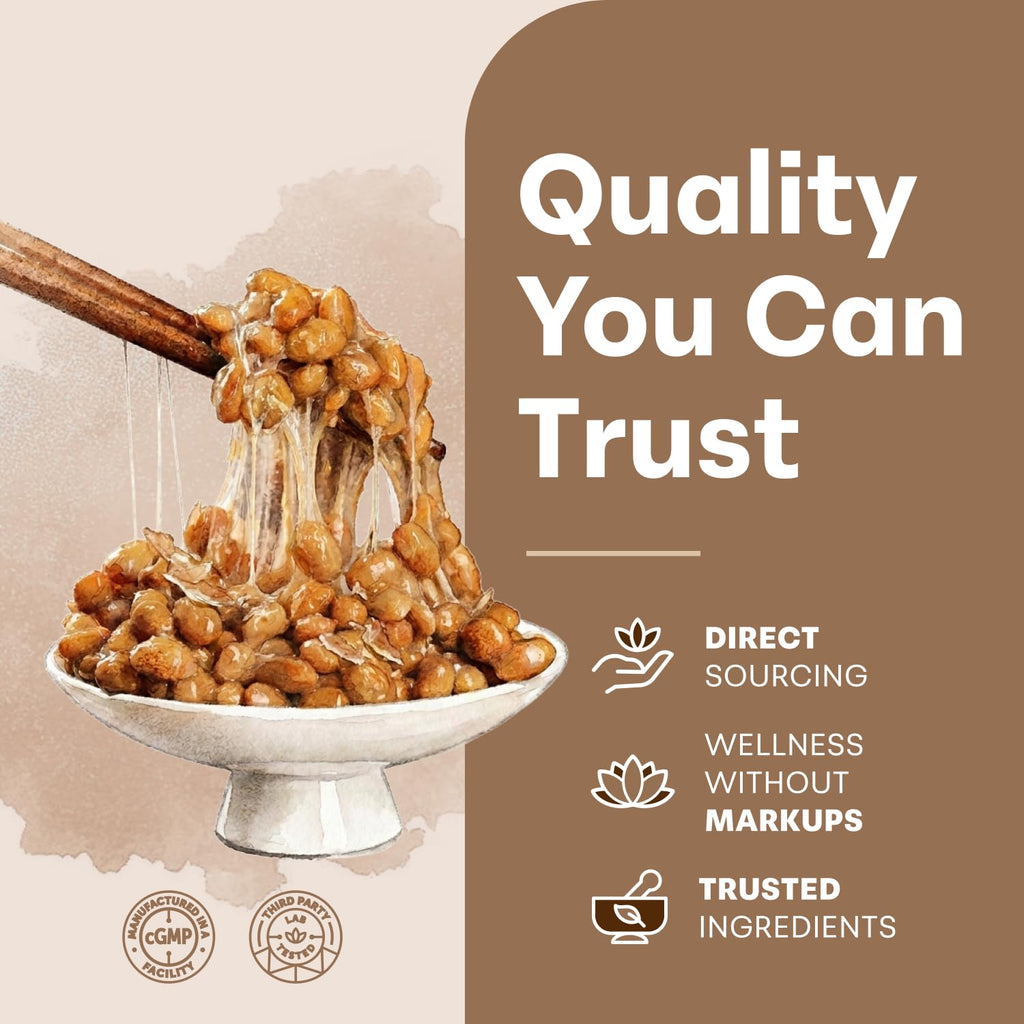 Micro Ingredients Nattokinase 10,000 FU Per Serving, 240 Veggie Capsules