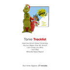 Tonies The Grinch Audio Toy Figurine from How The Grinch Stole Christmas by Dr. Seuss