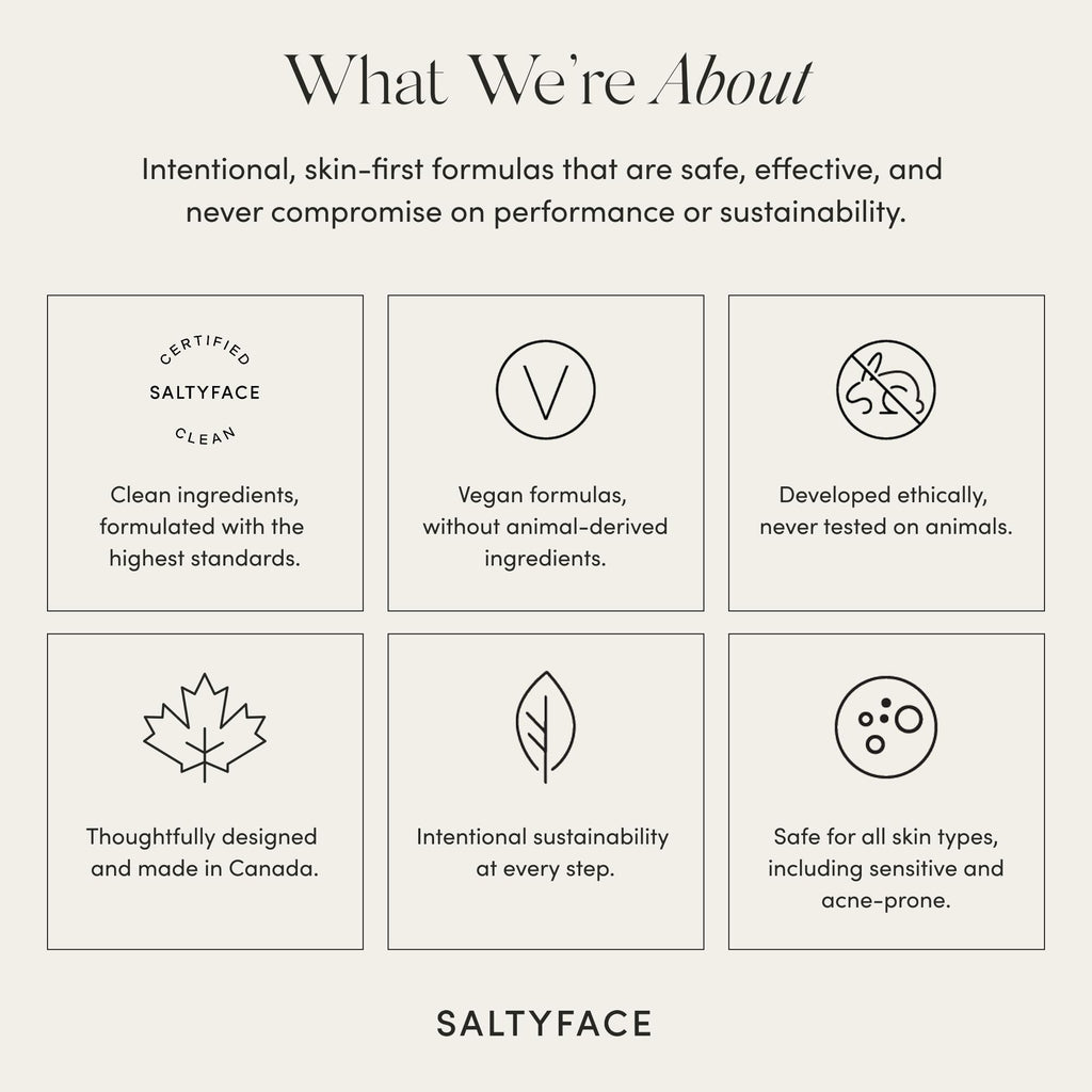 SALTYFACE - Tanning Water (Light to Medium) - Self Tanner for Face, Neck, Ears, Chest - No Color Transfer - Oil Free, Fragrance Free - Streak-Free, Non-Clogging - Vegan Skin Care - 1 FL OZ (30 ML)
