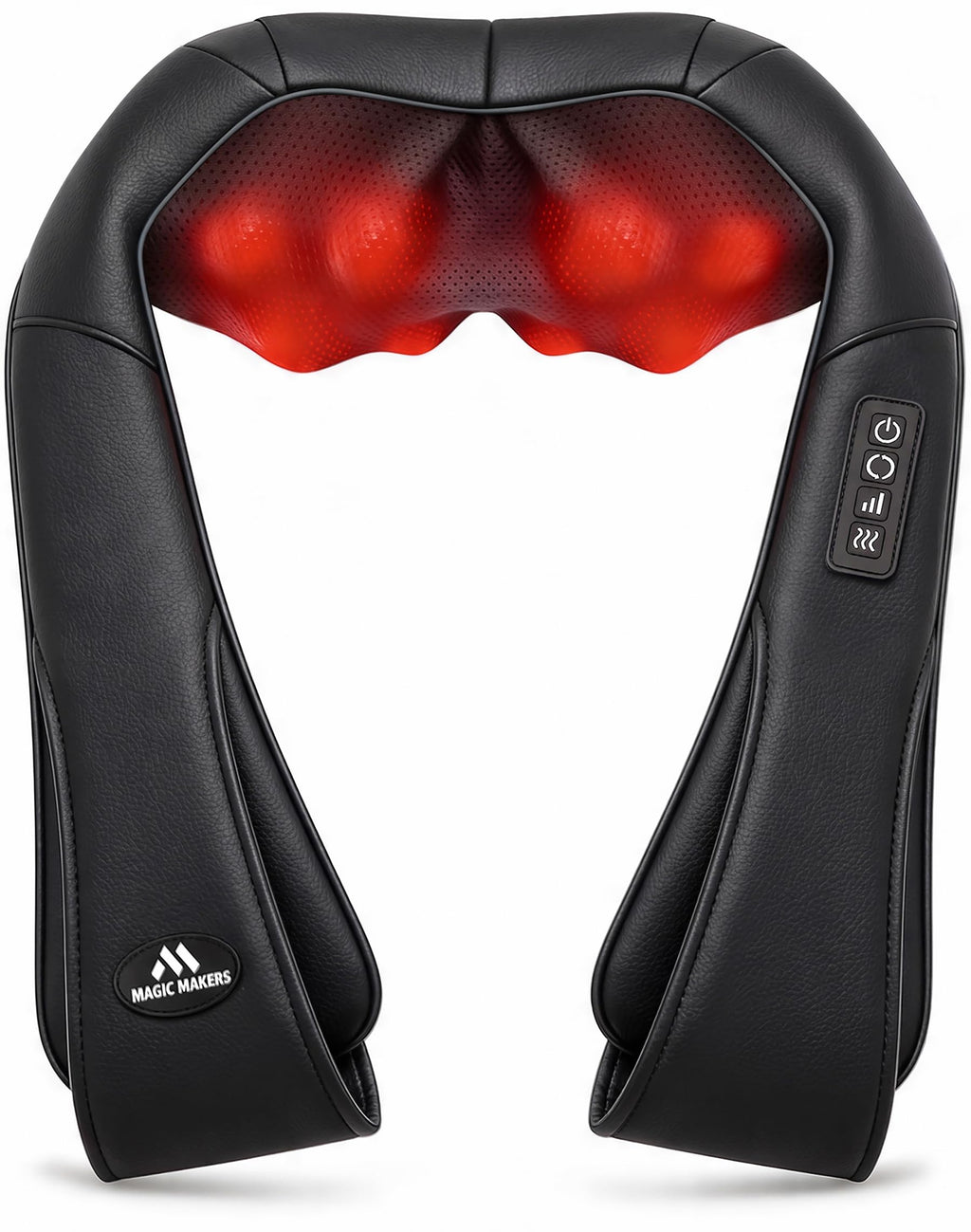 Neck Massager for Pain Relief Deep Tissue with Heat - Shiatsu Back and Shoulder Massage, Mothers Day Gifts for Mom Wife Women Her, Dad Men Him, Christmas, Fathers Day, Plug-in Use for Home Office Car