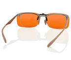Spectra479 Blue Light Blocking Clip On Glasses - 99.9 Percent Effective Computer Glasses for Men & Women, Durable Lightweight, Reduce Eyestrain, Headaches and Improve Sleep (Nighttime Lens)