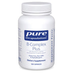 Pure Encapsulations B-Complex Plus - B Vitamins Supplement to Support Neurological Health, Cardiovascular Health, Energy Levels & Nervous System Support* - with Vitamin B12 & More - 120 Capsules