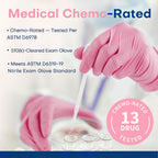 Supmedic Medical Nitrile Exam Gloves Latex & Powder-Free Disposable, 100 S