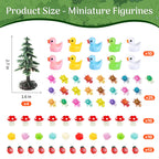 115Pcs Fairy House Kit Mini Fairy Garden Accessories Outdoor Supplies Decor