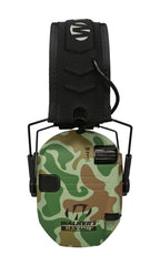 Walker's Game Ear Razor Slim Electronic Muff - Green Duck Camo
