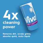 Viva Multi-Surface Cloth Paper Towels, Choose-A-Sheet Size, 12 Triple Rolls, 165 Sheets per Roll (Packaging May Vary)