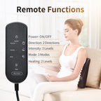 Boriwat Back Massager Neck Massager with Heat, Shiatsu Massage Pillow for Pain Relief, Massagers for Neck and Back, Shoulder, Leg, Gifts for Men Women Mom Dad, Stress Relax at Home Office and Car