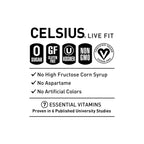 CELSIUS Fizz Free Blue Razz Lemonade, Sugar Free Energy Drink, 12 Fl Oz (Pack of 12)