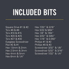 LEATHERMAN, Bit Kit, 21 Double-Ended Screwdriver Bits for Multi-Tools