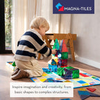 MAGNA-TILES Classic 100-Piece Magnetic Construction Set, The ORIGINAL Magnetic Building Brand