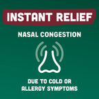Afrin No Drip Severe Congestion Nasal Mist Twin Pack, Non-Drowsy, Fast-Acting Decongestant for Nasal Congestion and Sinus Pressure Relief, Adults and Children 6 and Older, .5 fl oz (Pack of 2)