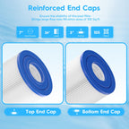 CCP420 Pool Filter Cartridges Replacement for PCC105,FC-1977,PCC105-PAK4,C-7471,178584,FC-6470,R173576,Ultral-A6,817-0106,Clean＆Clear Plus 420,105Sq.ft,4 Pack