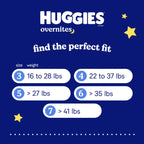 Huggies Overnites Diapers Size 6, 84 Count (2 Packs of 42)