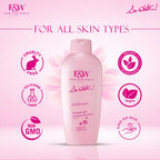 FAIR & WHITE So White Refreshing Brightening Body Wash - 1000ml / 33.8 fl oz - Daily Moisturizing Skin Shower Gel, with Pomegranate & Melon Extracts