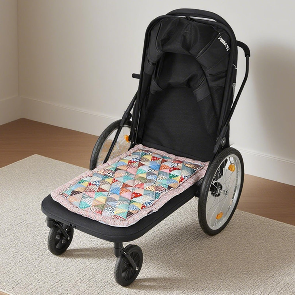 Beberoad Large Pet Stroller Single-Sided Pad - Warm and Non-Slip Mat, R8 Special Pet Stroller Seat Cushion, Comfortable and Soft