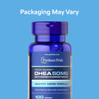 Puritan's Pride Youth Guard DHEA for Women and Men 50mg, Dietary Supplement for Healthy Aging, 3 Month Supply, 100 Tablets, 2 Pack