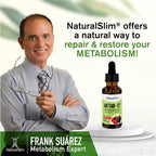 NaturalSlim Liquid B12 Vitamins with Vitamin D - Metab-12 Methylcobalamin 2500 mcg B12 Sublingual Drops for Metabolism, Energy, & Immune Support - Berry Flavor 1 fl oz