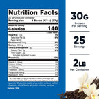Nutricost Whey Protein Isolate (Vanilla) 1LB