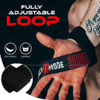 BEAST RAGE Lifting Wrist Straps for Weightlifting, Straps Gym Grip Power Workouts Lifting Straps Padded Cotton Men Women Wrap Lift, Deadlift Bodybuilding Weight Lifting Exercise Straps (Silicone)