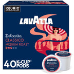 Lavazza Dolcevita Classico, Single-Serve Keurig K-Cup Pods, Medium Roast Coffee, 40-Count Box