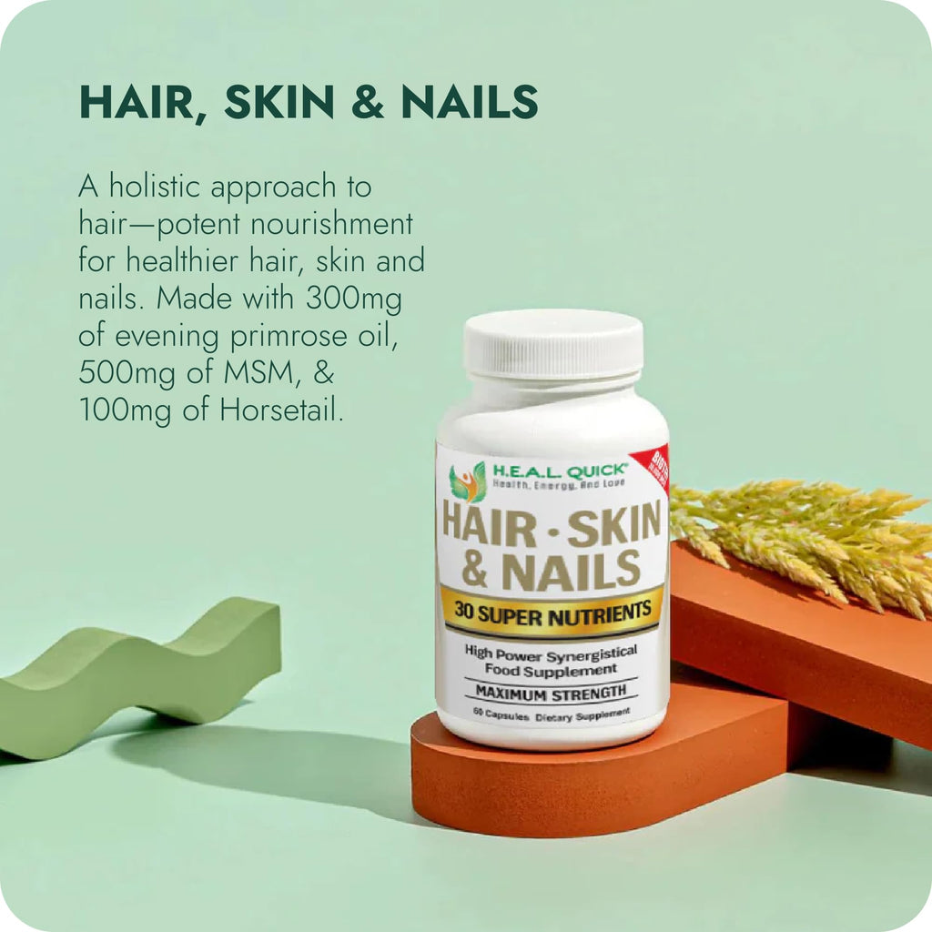 Century Systems H.E.A.L. Quick Hair, Skin & Nails - 60 Capsules
