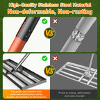 Lawn Leveling Rake, 30"x10" Leveler with 78" Adjustable Handle