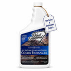 Color Enhancer Sealer for All-Natural Stone and Pavers. Marble, Travertine, Limestone, Granite, Slate, Concrete, Grout, Brick, Block. (1-Quart)