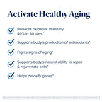 Protandim Nrf2 Synergizer (30 Caps) Nrf2 Activator, Healthy Aging Supplement, Antioxidants Fight Oxidative Stress, 5 Herb Blend, Supports Cellular Health, Ashwagandha, Turmeric, Milk Thistle