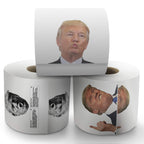 Gagster Donald Trump Toilet Paper - 3 Ply Funny Novelty Gag, 200 Sheets, Prank Gift Pack (2 Rolls Trump Images, 1 Roll Funniest Tweets) 3-pack