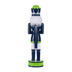 FOCO NFL Seattle Seahawks Team Logo 14" Holiday Nutcracker, Version 2, One Size