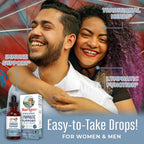 Lymphatic Support Drops | USDA Organic Lymphatic Cleanse for Immune Support | Lymphatic Support Supplement with Echinacea & Elderberry | Antioxidant & Immune Defense | Vegan | 30 Servings (2 Pack)