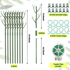 8 Pack Monstera Plant Support Stakes, Detachable Twig Plant Support