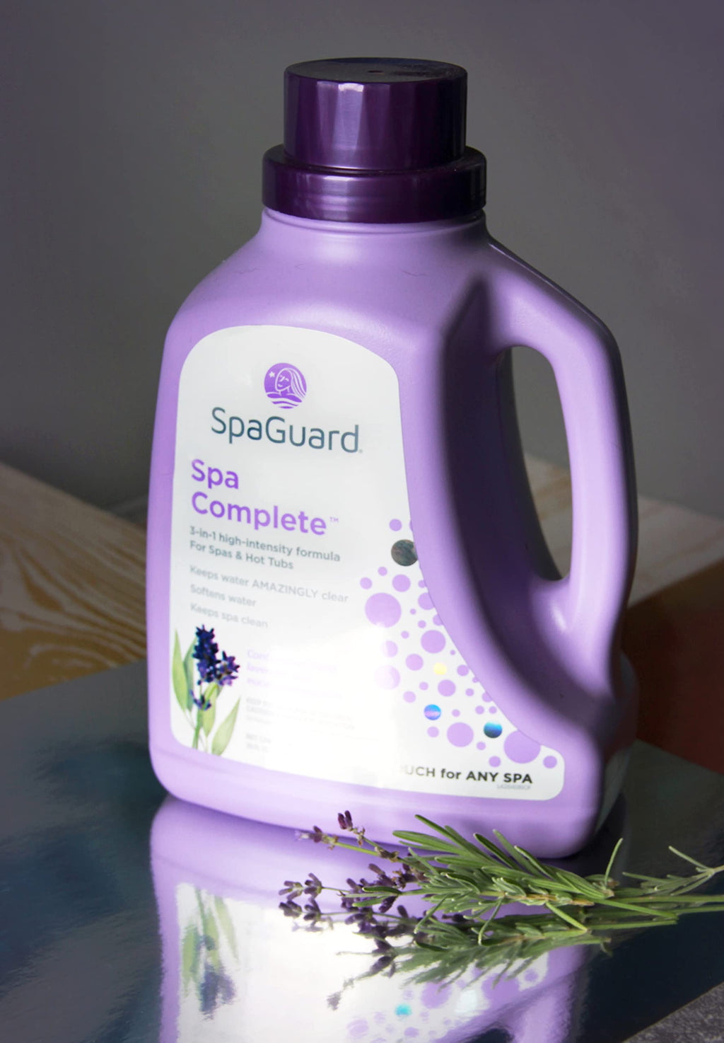 SpaGuard Spa Complete, 70 oz, Single, 3-in-1 High Intensity Formula for Spas & Hot Tubs, Keeps Water Clear, Softens Water & Helps Keep Spa Clean
