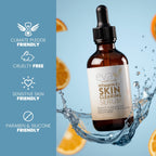 Vitamin C Serum for Face with Retinol & Salicylic Acid – Skin Clearing Acne Spot Treatment with Niacinamide, Hyaluronic Acid, MSM – Anti-Aging Facial Serum for Dark Spots and Blemishes, 2 Fl Oz