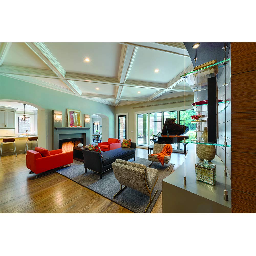 HALO LT 5 in / 6 in 6-Pack Indoor/Outdoor Recessed LED Retrofit Trim Can Lights 3CCT Selectable 3000K/4000K/5000K 600 Lumens Dimmable ENERGY STAR Certified