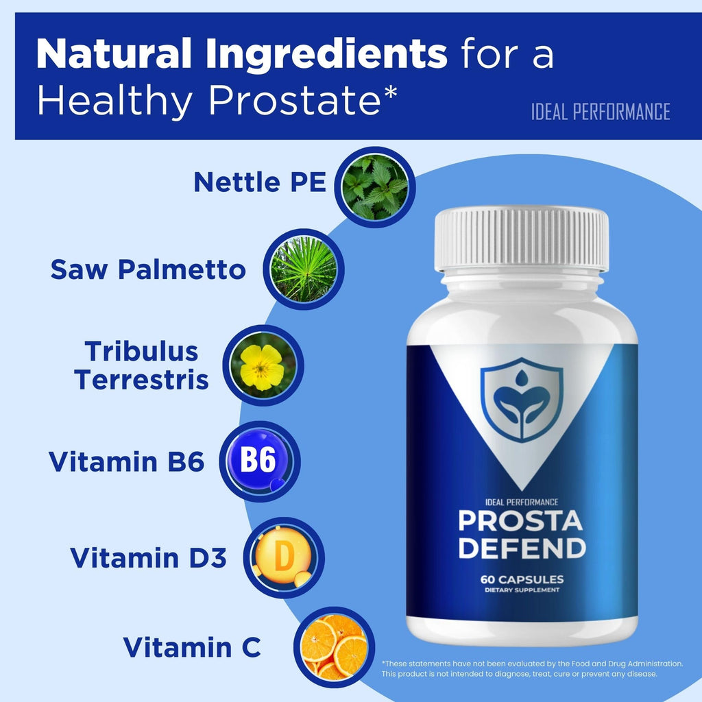 Prosta Defend Capsules, Advanced ProstaDefend Prostate Health Supplement Pills, Bladder Comfort & Daily Urinary Support - Maximum Strength for Wellness & Comfort, Prosta Defend Reviews (2 Pack)