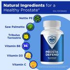 Prosta Defend Capsules, Advanced ProstaDefend Prostate Health Supplement Pills, Bladder Comfort & Daily Urinary Support - Maximum Strength for Wellness & Comfort, Prosta Defend Reviews (2 Pack)