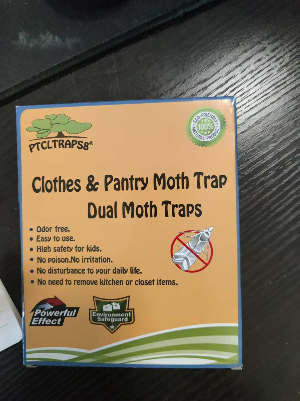 Dual Moth Traps for Clothes and Pantry Highly Effective All-Around Moth Traps,Pro Cloest Essentials Get Rid of Wool Moths with Natural Safe and Odor-Free Dual Premium Pheromone