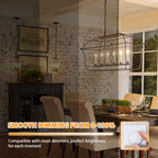 GoBright Dimmable E12 Candelabra LED Light Bulbs 40W Equivalent, 2700K Soft Warm White Chandelier Light Bulbs, 4W 460 LM Flame Tip Candle Light Bulbs, 12-Pack