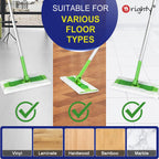 Orighty Dry Sweeping Cloths, Mop Pads Refills Compatible with Swiffer Sweeper, 120 Count Disposable Duster Refills for Floor Mopping and Cleaning (Pack of 2)