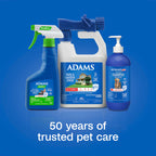 ADAMS Plus Flea & Tick Shampoo with Precor for Dogs & Cats, 24 oz