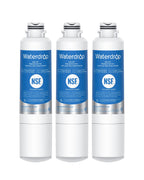 Waterdrop DA29-00020B Refrigerator Water Filter, Replacement for Samsung® HAF-CIN/EXP, DA29-00020A/B, DA29-00020B-1, RF263BEAESR, RF28HMEDBSR, RF263TEAESG, RF4287HARS, 3 Filters